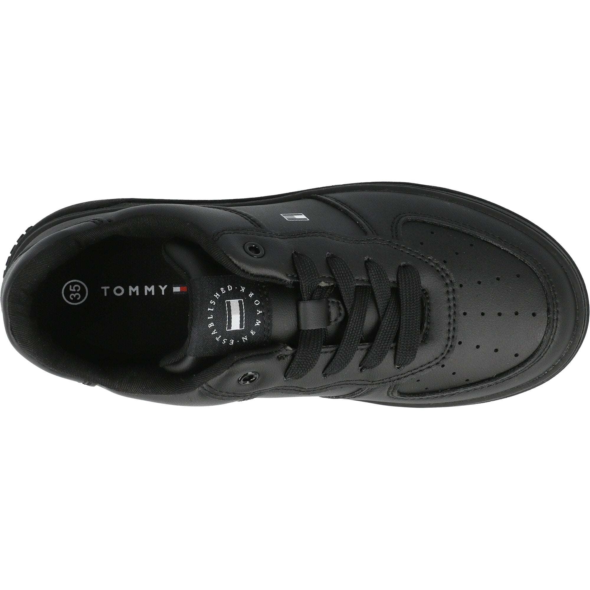 Tommy Hilfiger Black Sneakers