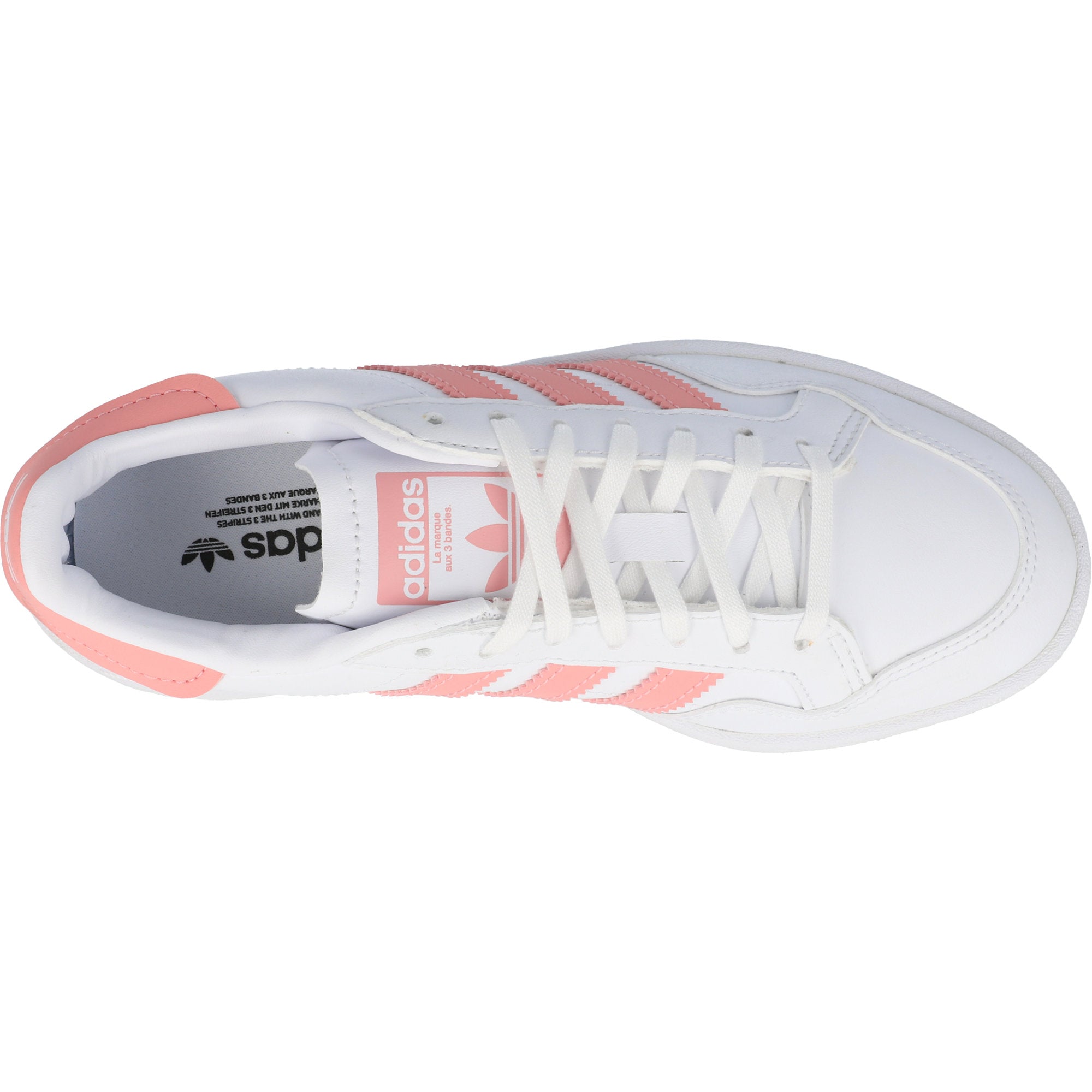 adidas Originals Team Court White Shoes