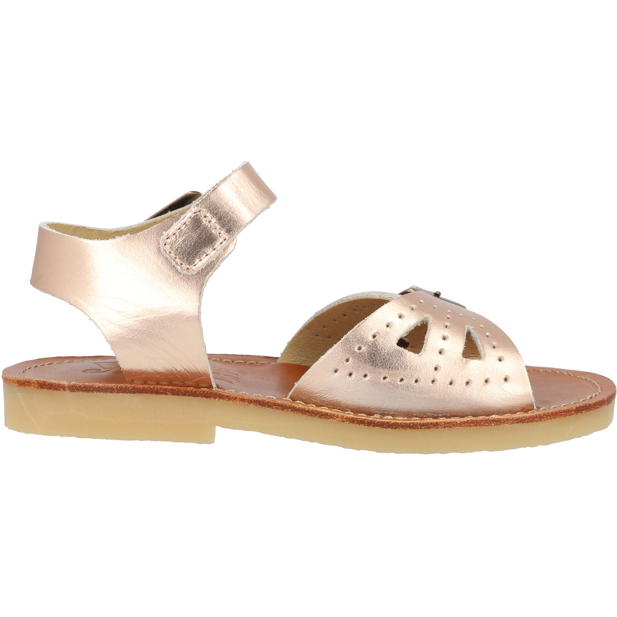 Young Soles Pearl Rose Gold Sandals