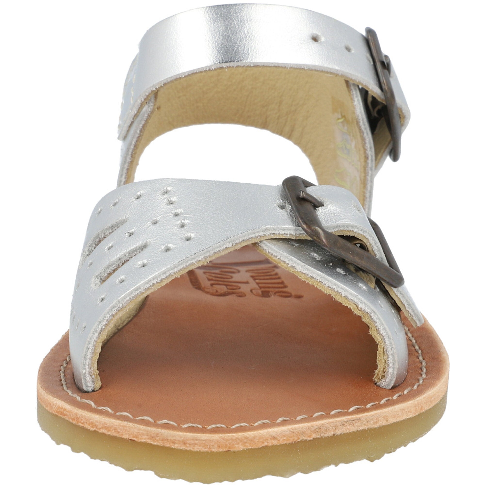 Young Soles Pearl Silver Sandals