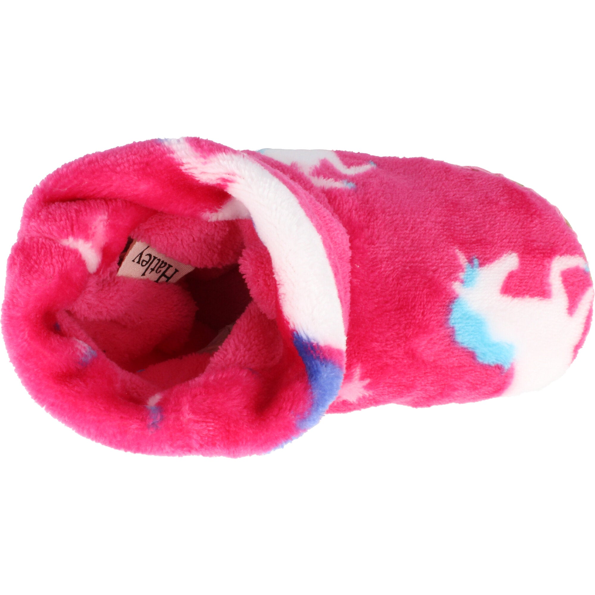 Hatley Twinkle Unicorns Cabaret Fleece Slippers