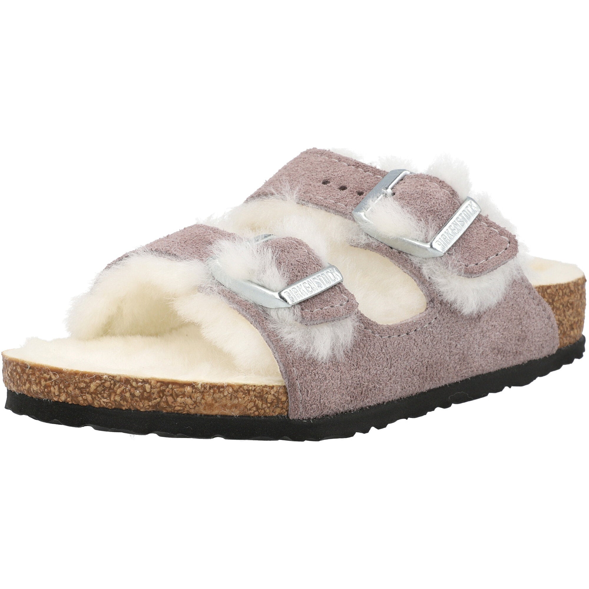 Birkenstock Arizona Shearling Kids Faded Purple