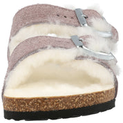 Birkenstock Arizona Shearling Kids Faded Purple