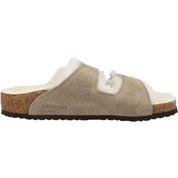 Birkenstock Arizona Shearling Taupe Kids Sandals