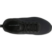 Skechers Microspec Black Trainers