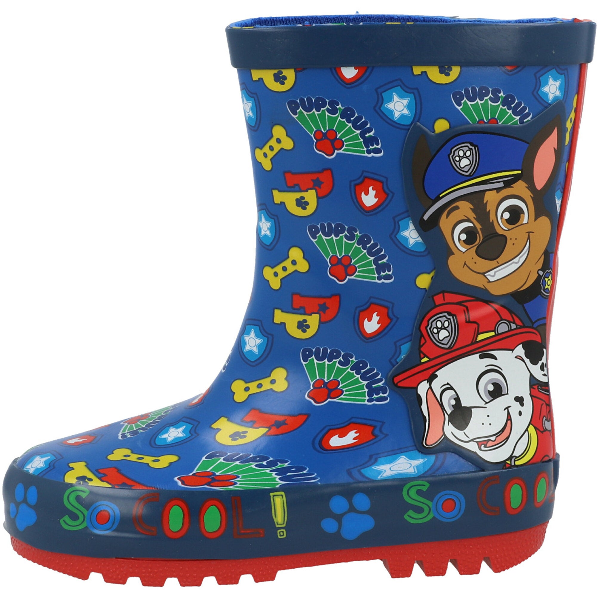 PAW Patrol Hardy Rubber Welly Blue GUV22175