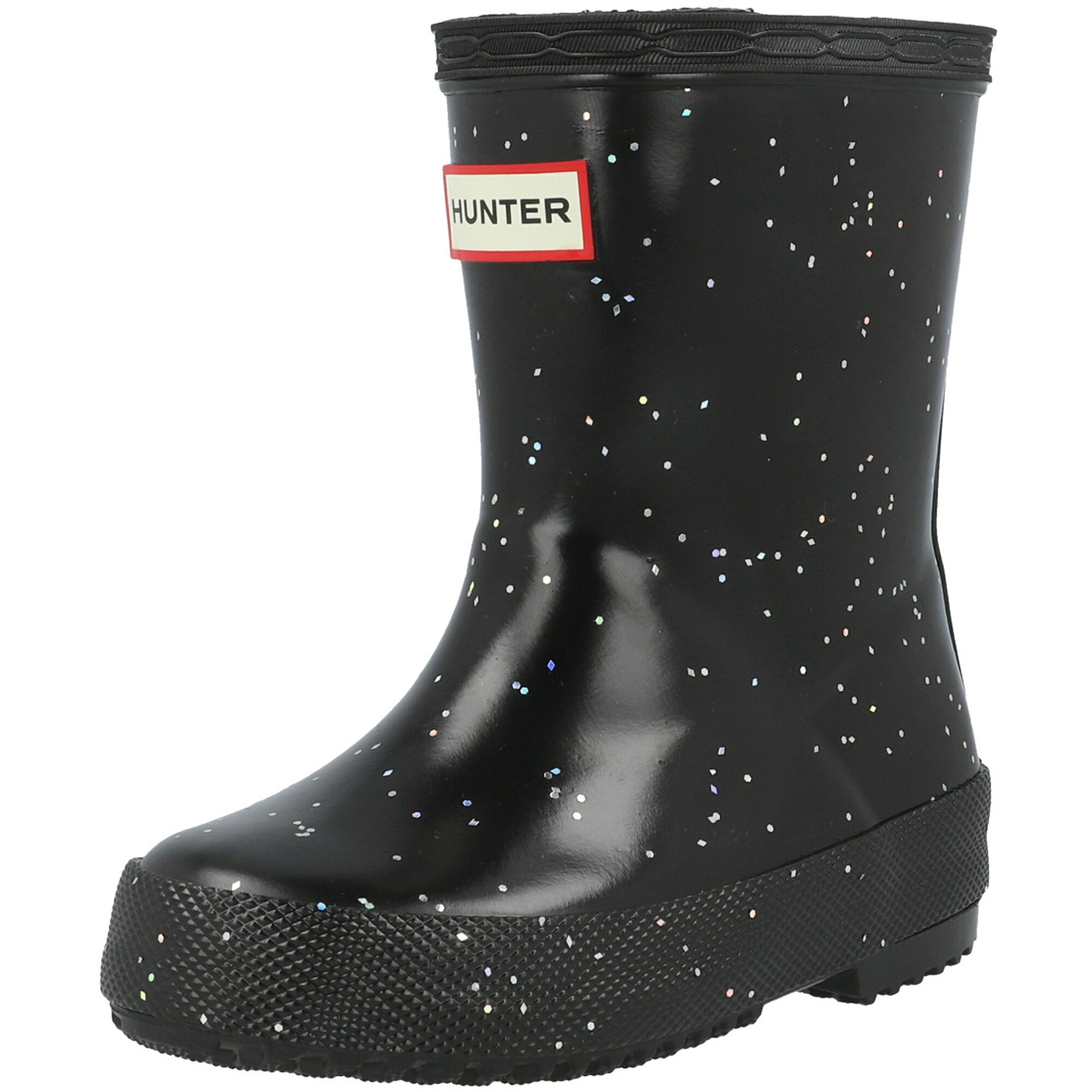 Hunter Kids First Classic Giant Glitter Black HFRK0005242HB001