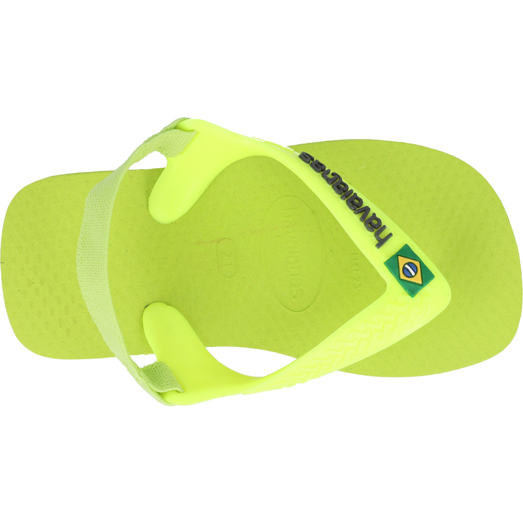 Havaianas Baby Brasil Logo II Galactic Green Flip-Flops