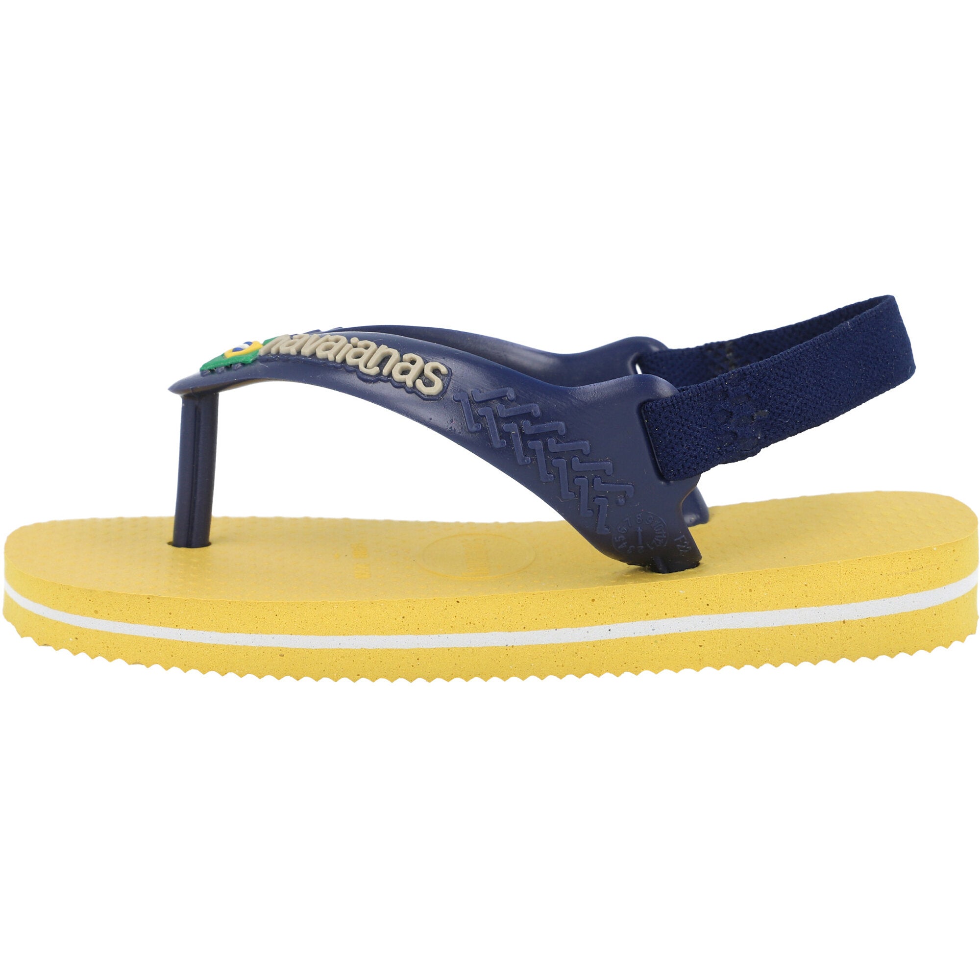 Havaianas Baby Brasil Logo Gold Yellow Flip-Flops