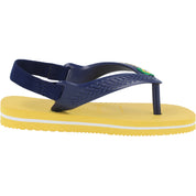 Havaianas Baby Brasil Logo Gold Yellow Flip-Flops