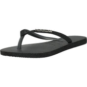 Havaianas Slim Sparkle Black Flip Flops