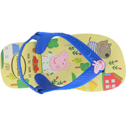 Havaianas Baby Peppa Pig Lemon Yellow Flip Flops