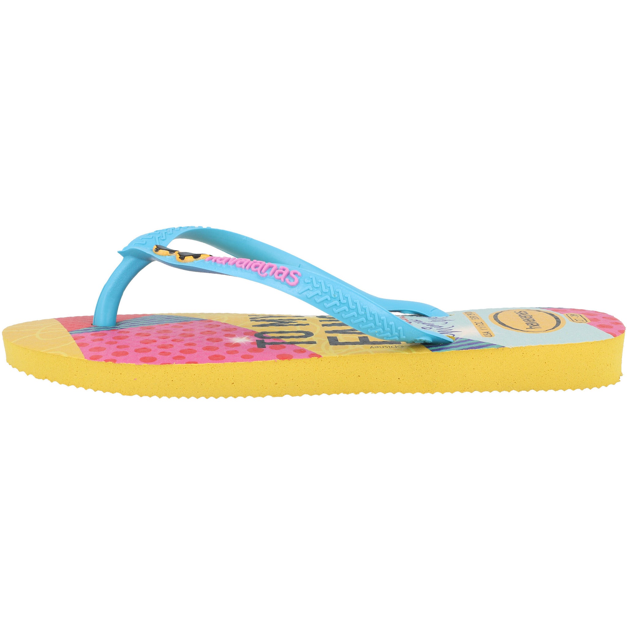 Havaianas Kids Disney Cool Gold Yellow Flip Flops