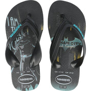 Havaianas Kids Max Heroes Black Flip Flops