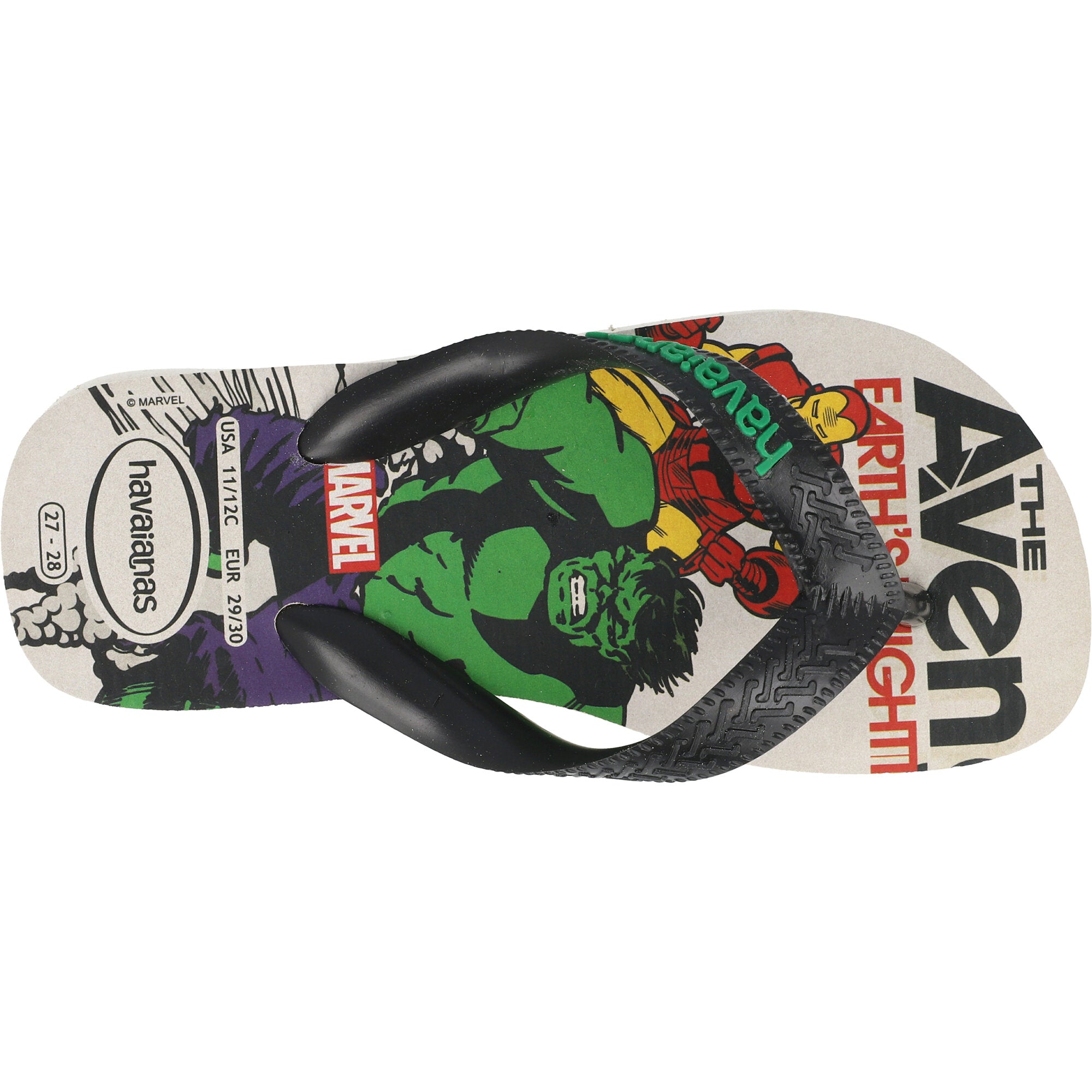 Havaianas Kids Top Marvel Classics Beige Flip Flops