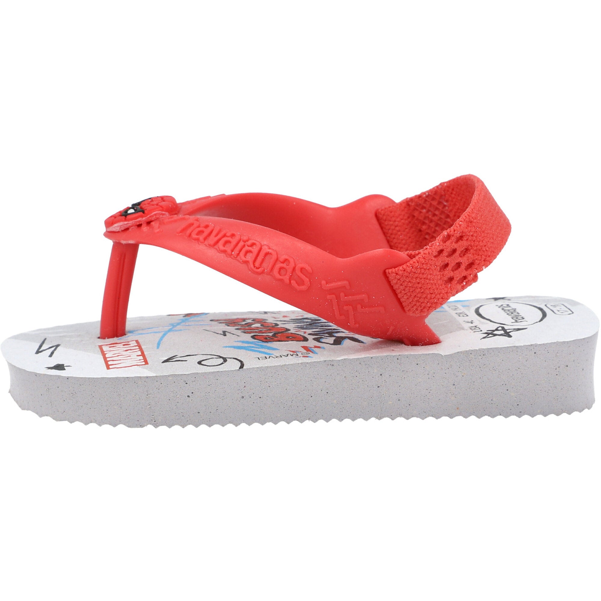 Havaianas Baby Marvel Spider-Man Ice Grey Sandals