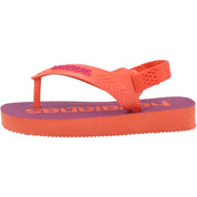 Havaianas Baby Logomania Salmon Sandals