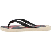 Havaianas Top Marvel Logomania Beige Flip-Flops