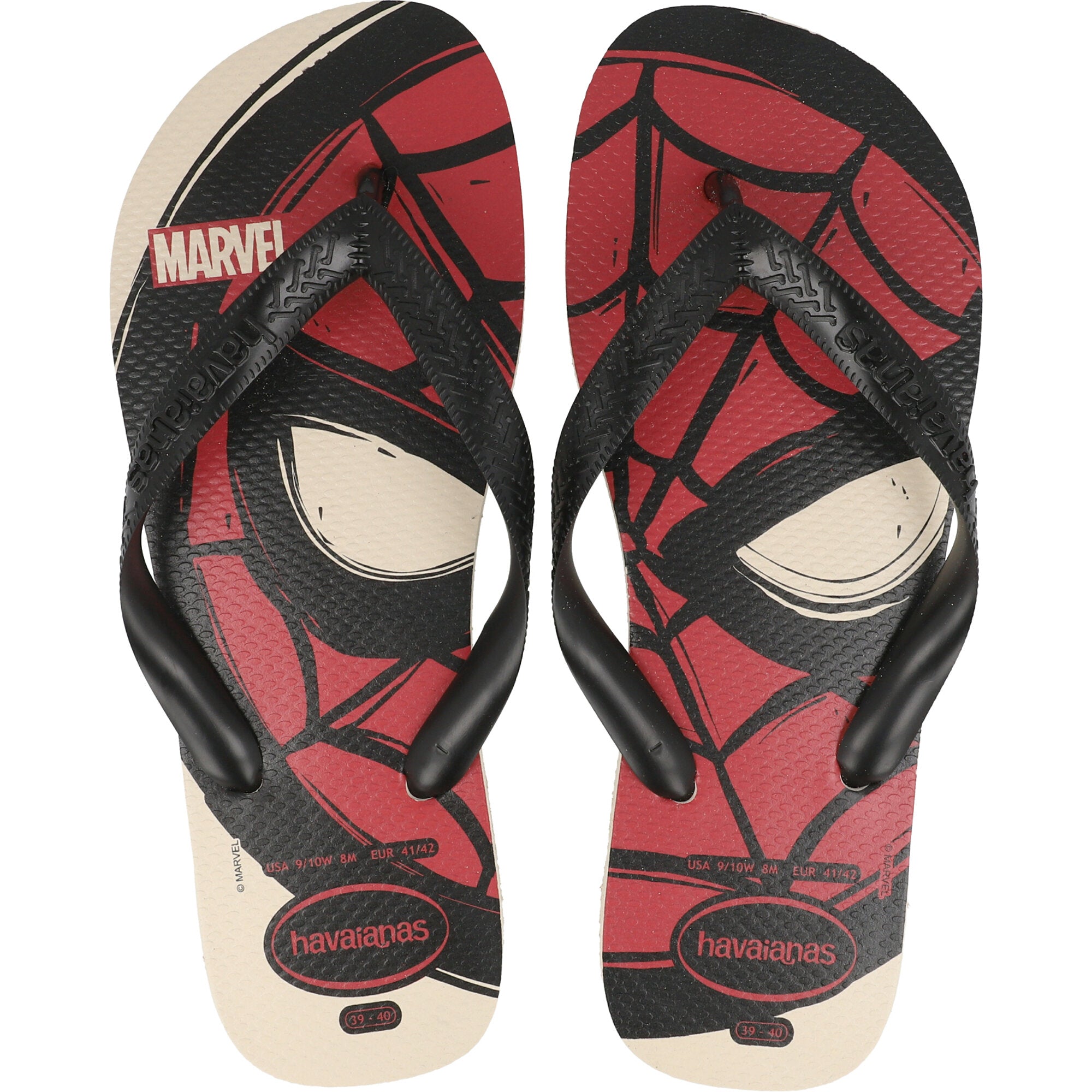 Havaianas Top Marvel Logomania Beige Flip-Flops