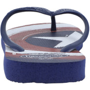 Havaianas Top Marvel Logomania Navy Flip-Flops