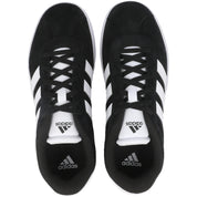 adidas VL Court 3.0 Black - Kids Suede Shoes