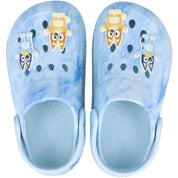 Bluey Tie Dye Effect Clog Blue GDI29144