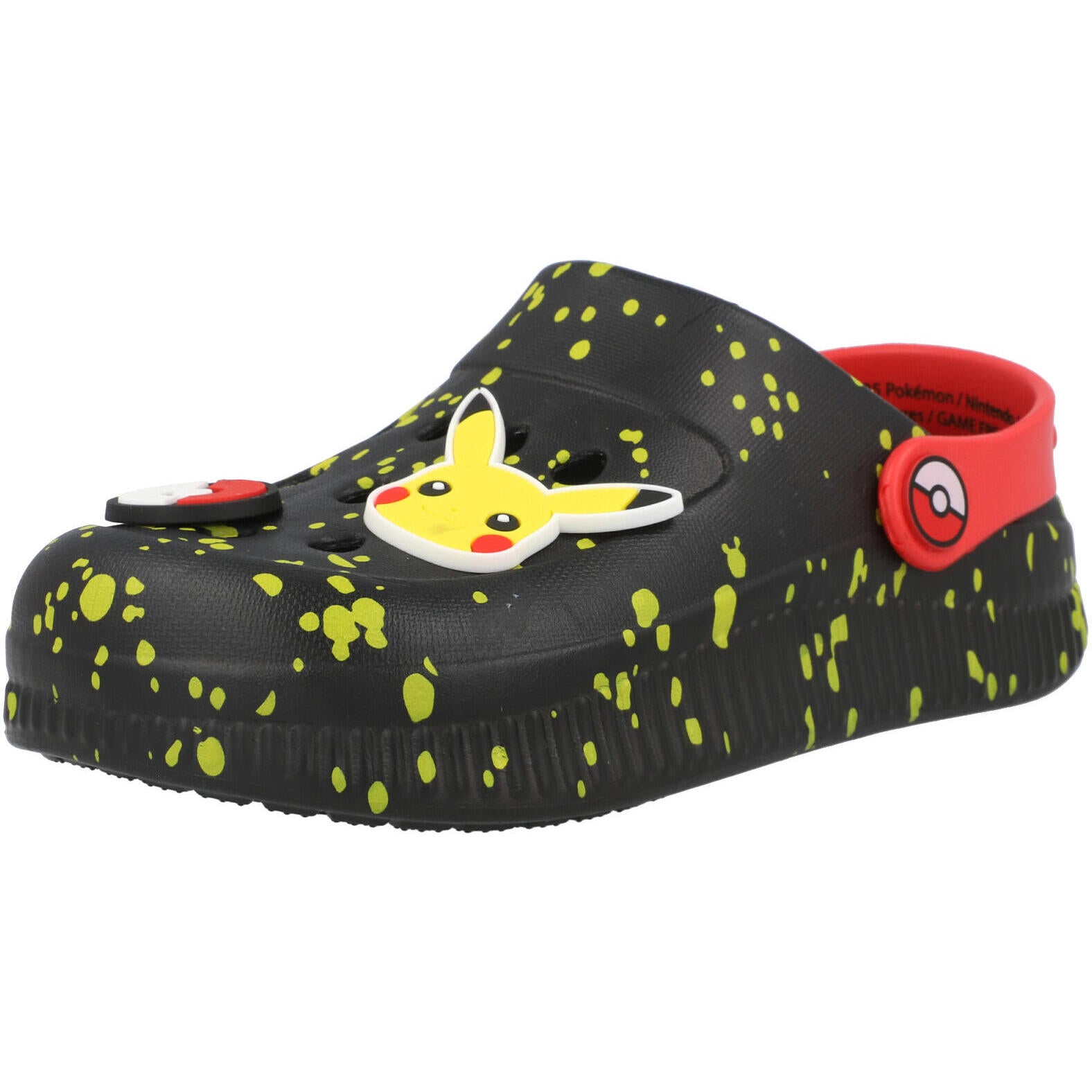 Pokémon Sokoto Clog Black GDI29060